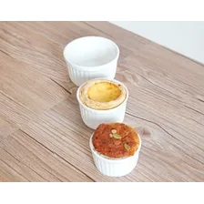 6 Ramekin Grande Grand Gateau 200 Porcelana Ref 287 Cor Branco Molheira Potinho Foto mini 3