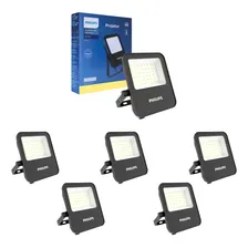 6 Refletores Led Philips 3000k Quente Bivolt Ip65 Foto mini 1
