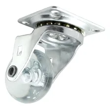 6 Roda Rodinha RodÃzio Anti Risco Silicone Gel 35mm 40kg Foto mini 2