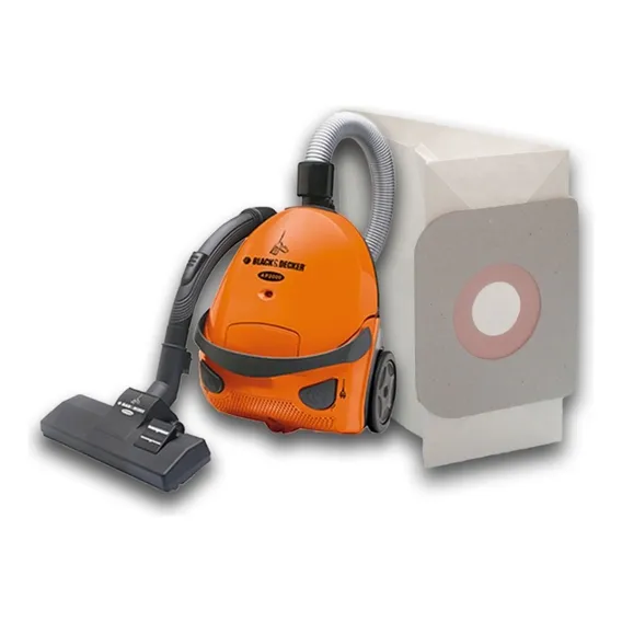6 Sacos Para Aspirador De Pó Black E Decker Ap2000 Foto 1