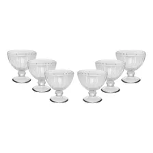 6 Taças Para Sobremesa De Cristal Bangkok 260ml Wolff Foto mini 1