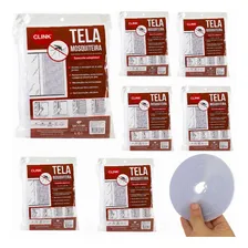 6 Tela Mosquiteira Para Janela Com Velcro Ajustável 150x180 Protetor Anti Inseto Mosquito Pernilongo Casa Foto mini 1