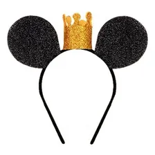 6 Tiaras Mickey Mouse Para Festa E Lembrancinha Cor Preto Foto mini 1