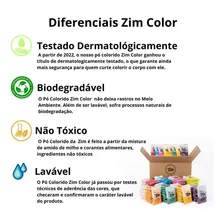 6 Tinta Em P贸 Warna P贸 Colorido Ch谩 Revela莽茫o 3 Azul + 3 Rosa Foto mini 2