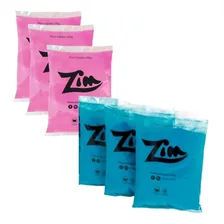 6 Tinta Em P贸 Warna P贸 Colorido Ch谩 Revela莽茫o 3 Azul + 3 Rosa Foto mini 1