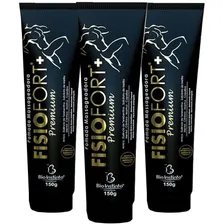 6 Unid Pomada Massageadora Fisiofort Premium 150g Foto mini 1