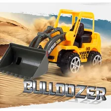 6 X Mini Carrinhos Construção Trator Escavadeira Caminhão Cor Amarelo Foto mini 3