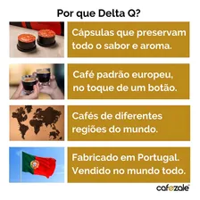 60 Cápsulas Delta Q Original, Café Espresso Português Foto mini 4
