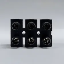 60 Conector MĂșltiplo 6mmÂČ 3 Bornes Para Condutor ElĂ©trico Foto mini 4