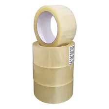 60 Fitas Adesivas Transparente Para Empacotamento Liso Foto mini 4