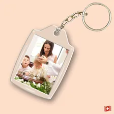 60 Lembrancinhas Chaveiros 3x4 Para Personalizar 24h Foto mini  2