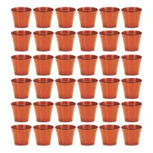 60 Vasinhos Para Suculenta Marrom 150ml Imediato Foto mini 1