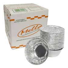 600 Forma AlumÃnio Empada Forminha Grande 100ml Mello (1cx) Cor Não Se Aplica Foto mini 1