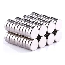 60pcs. Imã De Neodímio 10x3 Redondo Pastilha 10mm X 3mm N35 Foto  mini 1