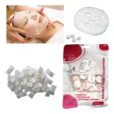 60un Máscara Descartável Desidratada Limpeza Facial Foto  mini 1