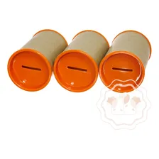 680 Cofrinhos Papelão 6x9,5cm Para Personalizar - Laranja Liso Foto mini 3