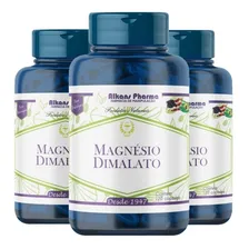 6x Magnesio Dimalato Puro - 360 Caps /t Sabor Sem Sabor Foto mini 1