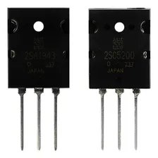 6x Par Transistor PotĂȘncia 2sa1943/2sc5200 Chipsce Foto mini 1