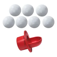 7 Bolas De Pebolim Tot贸 Pesadas E Cachimbo Pebolim Mesa de pebolim Branco Foto mini 1