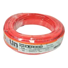 7 Metros Cabo Som Automotivo Força Vermelho 1 X 9mm FlexĂvel Foto mini 3