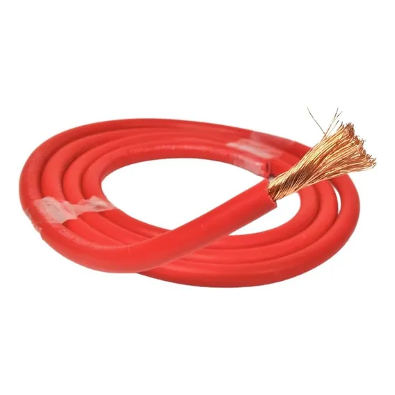 7 Metros Cabo Som Automotivo Força Vermelho 1 X 9mm FlexĂvel Foto 1