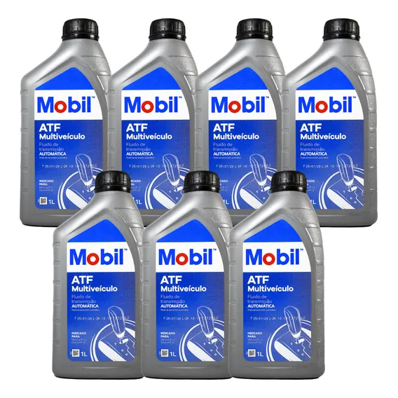 7 Óleo Câmbio Atf Multi Sintético Dexron Mercon Spiv Mobil Foto 1
