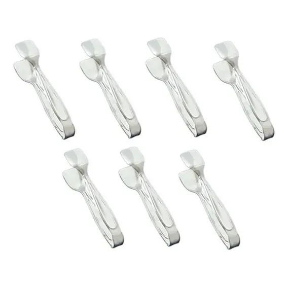 7 Pegador Pinça Inox P Coxinha Salgado Doce Bar Restaurante Foto 1