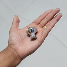 7 Puxador Cristal Moveis Armário Gaveta Italy Il4525 3cm Foto mini  2