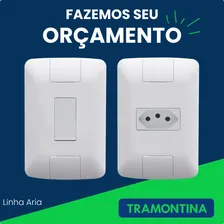 7 Tomada Simples 20a Com Espelho Branco 4x2 - Foto mini 3