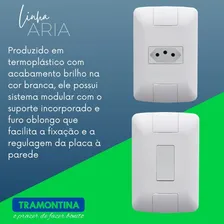 7 Tomada Simples 20a Com Espelho Branco 4x2 - Foto mini 4