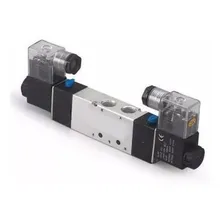 7 - Válvula Solenoide 5/3 Vias Centro Fechado 1/4 - 24v Foto  mini 1