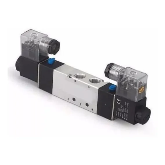 7 - Válvula Solenoide 5/3 Vias Centro Fechado 1/4 - 24v Foto 1