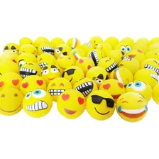 70 Bolinha Emoji Emoticon P/ Vending Machine Maquina Bolinha Cor Sortidas Foto  mini 1