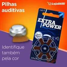 72 Pilhas 312 Extra Power Bateria Pr41 Aparelho Auditivo Foto mini 4