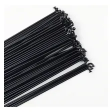 72 Raios Em Aço Para Bikes Gts 288mm X 2.0 Preto Com Niples Foto mini 4