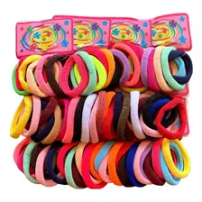 72 Xuxinha/rabicó/elásticos De Meia Calça De Cabelo Colorida Foto mini 1