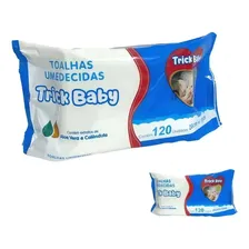 720 Lenços Toalhas Umedecidas Trick Baby Foto mini  2
