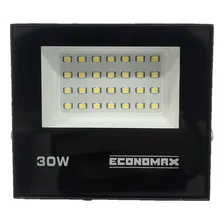 7x Refletor Economax 30w Luz Branco Frio 6500k Foto mini 2