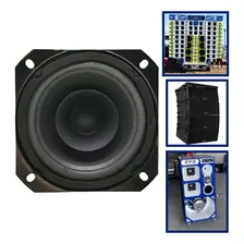 8 Alto Falante Qvs 4 Polegadas 80 Rms 16 Ohms Full Range Cor Preto Foto mini  3