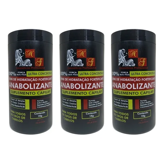 8 Anabolizante Capilar 1kg Suplemento Atacado Salão Foto 1