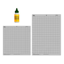 8 Bases Para Silhouette Cameo 4 30x30 + 4 A3 + Cola 50g Foto  mini 1