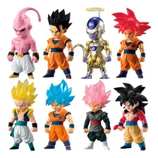 8 Bonecos Dragon Ball Z Goku Vegeta Action Figures Coleção Foto mini 1