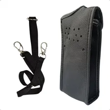 8 Capa De Radio Comunicador Motorola Ht De Couro Para Dep450 Foto mini 1