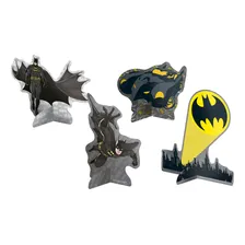 8 Display Mesa Decoração Batman Festa Aniversário Completa Foto mini 3