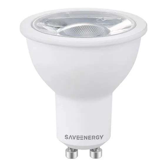 8 Lâmpadas Led Dicróica Gu10 4,8w Neutro 4000k Save Energy Foto 1