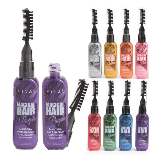 8 Mascara Magical Hair 2067 Vivai Atacado Sj Foto 1