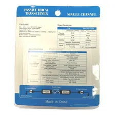 8 Pares - Conector Vídeo Balun Câmeras Ahd Cvi Hdtvi Balun Foto mini  3