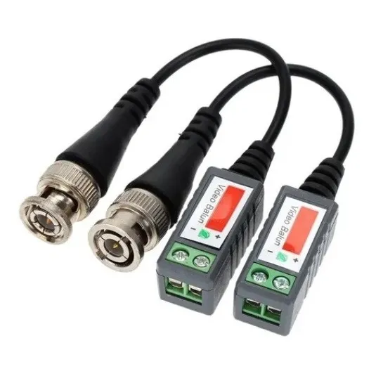 8 Pares - Conector Vídeo Balun Câmeras Ahd Cvi Hdtvi Balun Foto 1