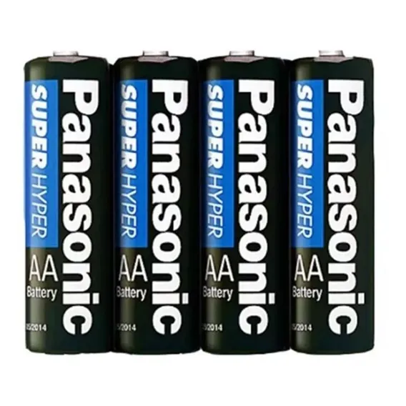 8 Pilhas Palito Aaa Panasonic Comum 1 Cartelas C/ 8 Unidades Foto 1