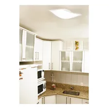 8 Plafon Solari Quadrado 28cm 60w Para 2 Lâmpadas Taschibra Estrutura Branco 110v/220v Foto mini 4
